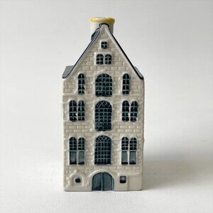 KLM Airlines Dutch Blue Delft House by BOLS #37 Amsterdam 2003 Empty